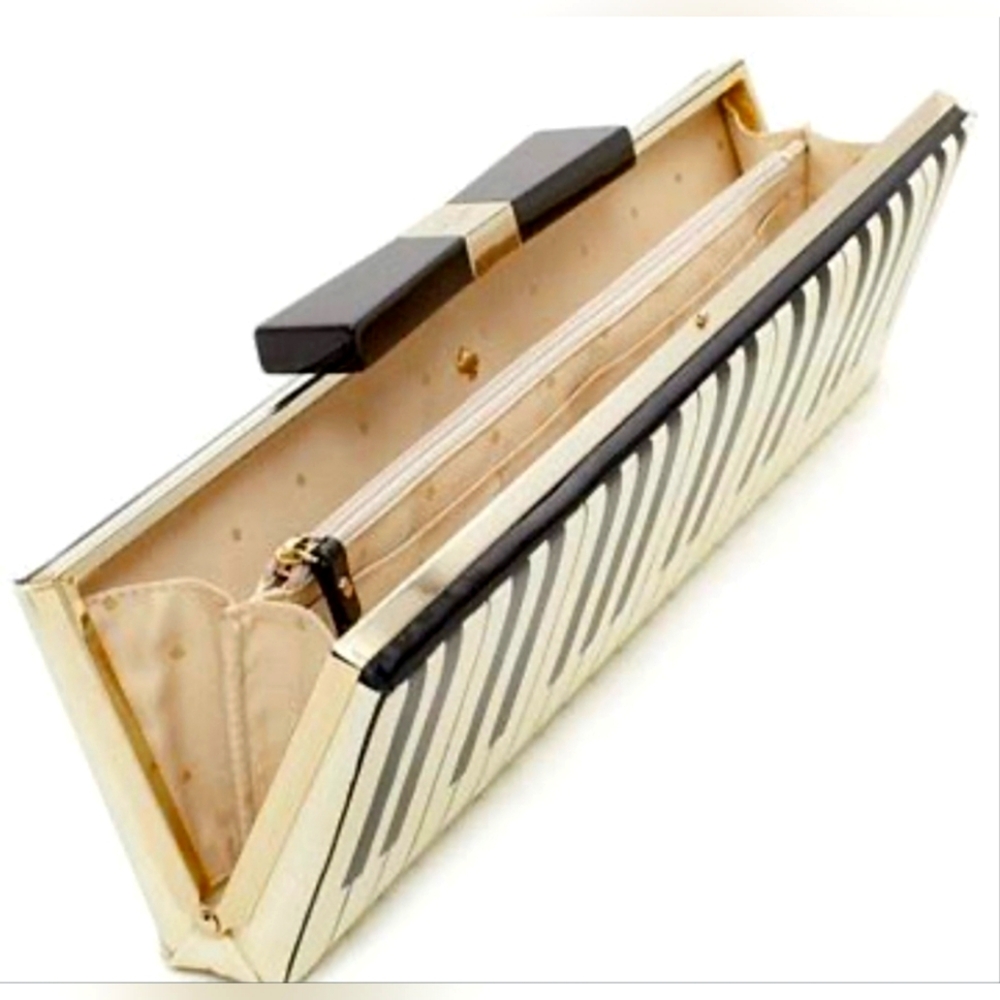 Kate Spade Piano Keys Farrah Recital Patent Clutch